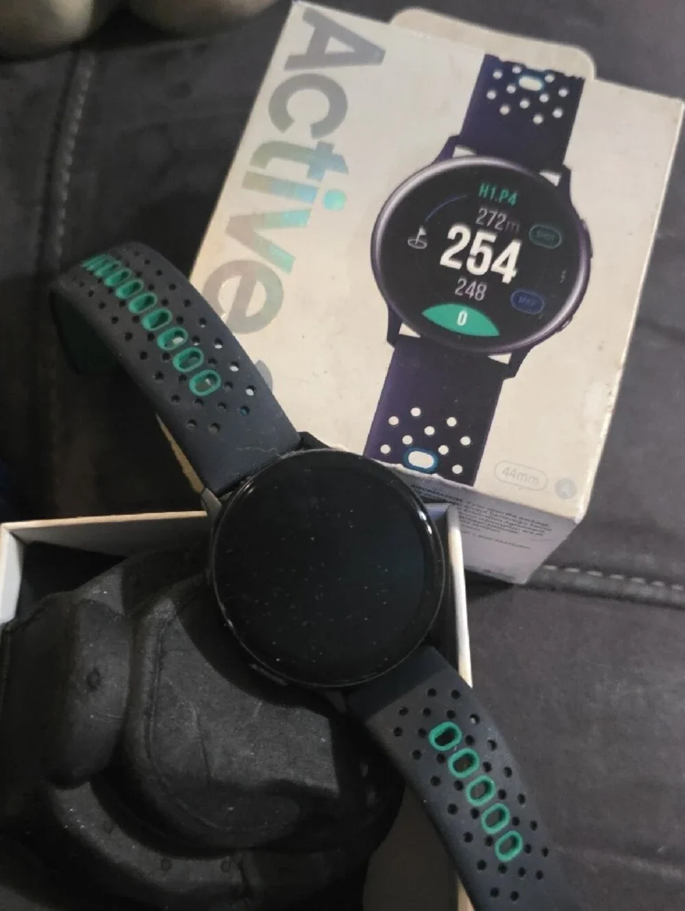 Samsung, Android, SPECIAL GOLD EDITION Active USA Smartwatch - Dark Blue Strap